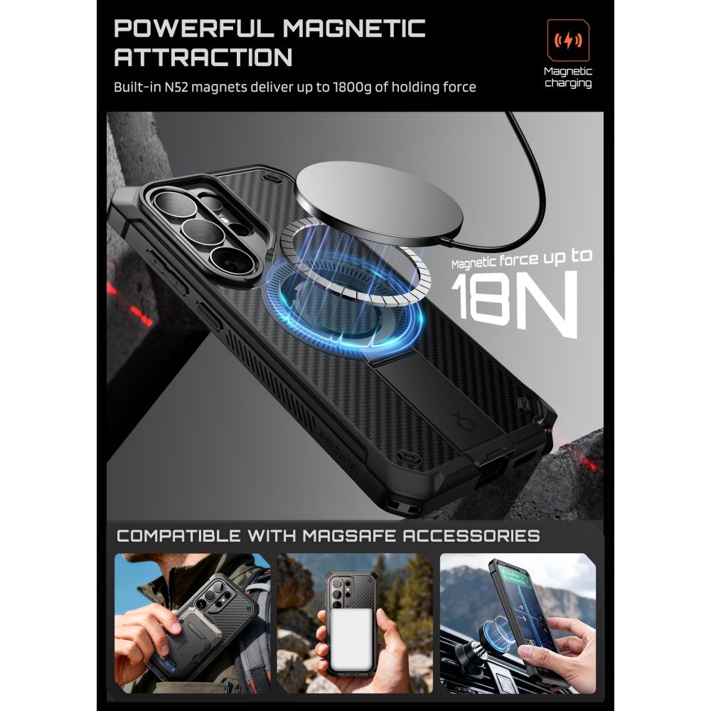 Supcase Supcase Galaxy S26 Ultra 2-SET Skal MagSafe Unicorn Beetle Pro