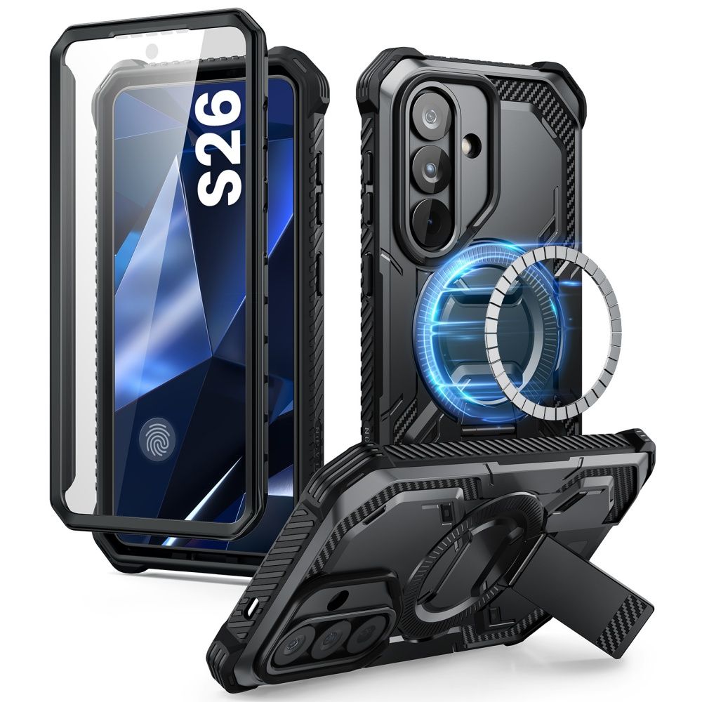 Supcase Supcase Samsung Galaxy S26 Skal MagSafe Iblsn ArmorBox Svart