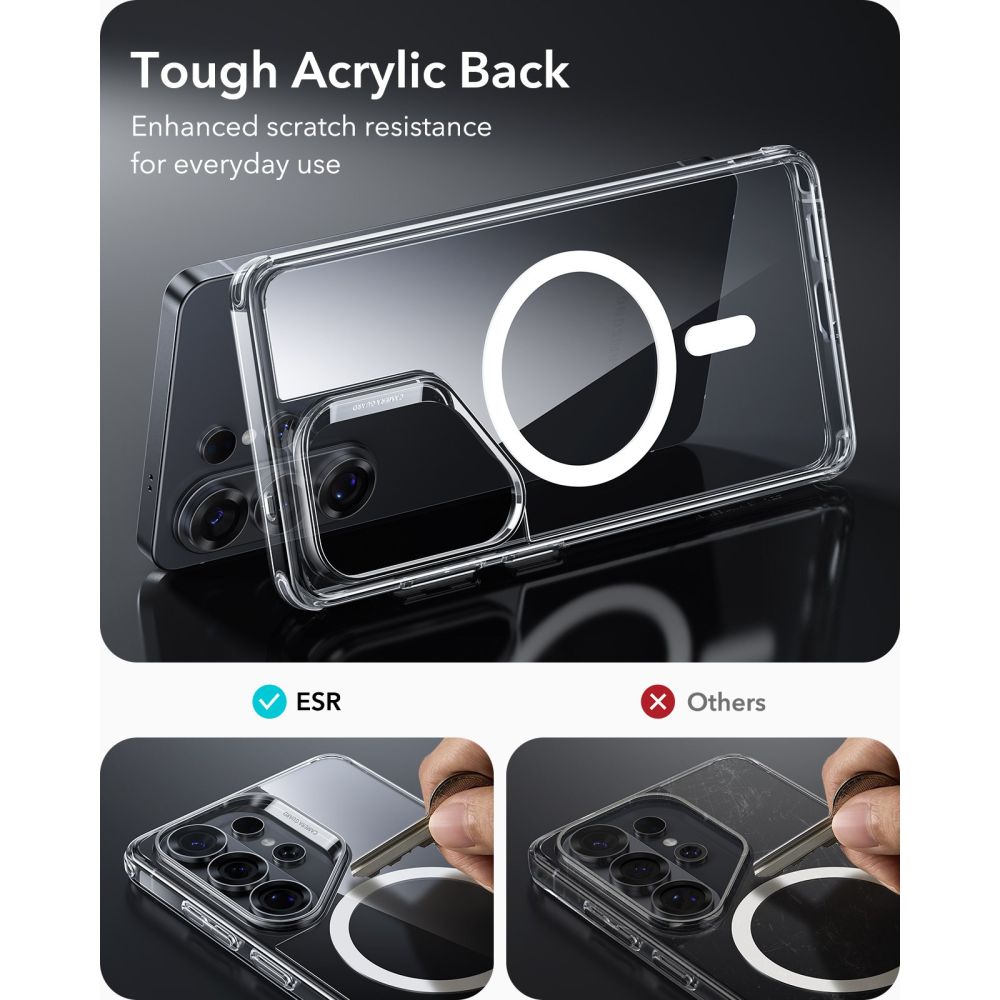 ESR ESR Samsung Galaxy S26 Ultra Skal MagSafe Classic Hybrid Transparent