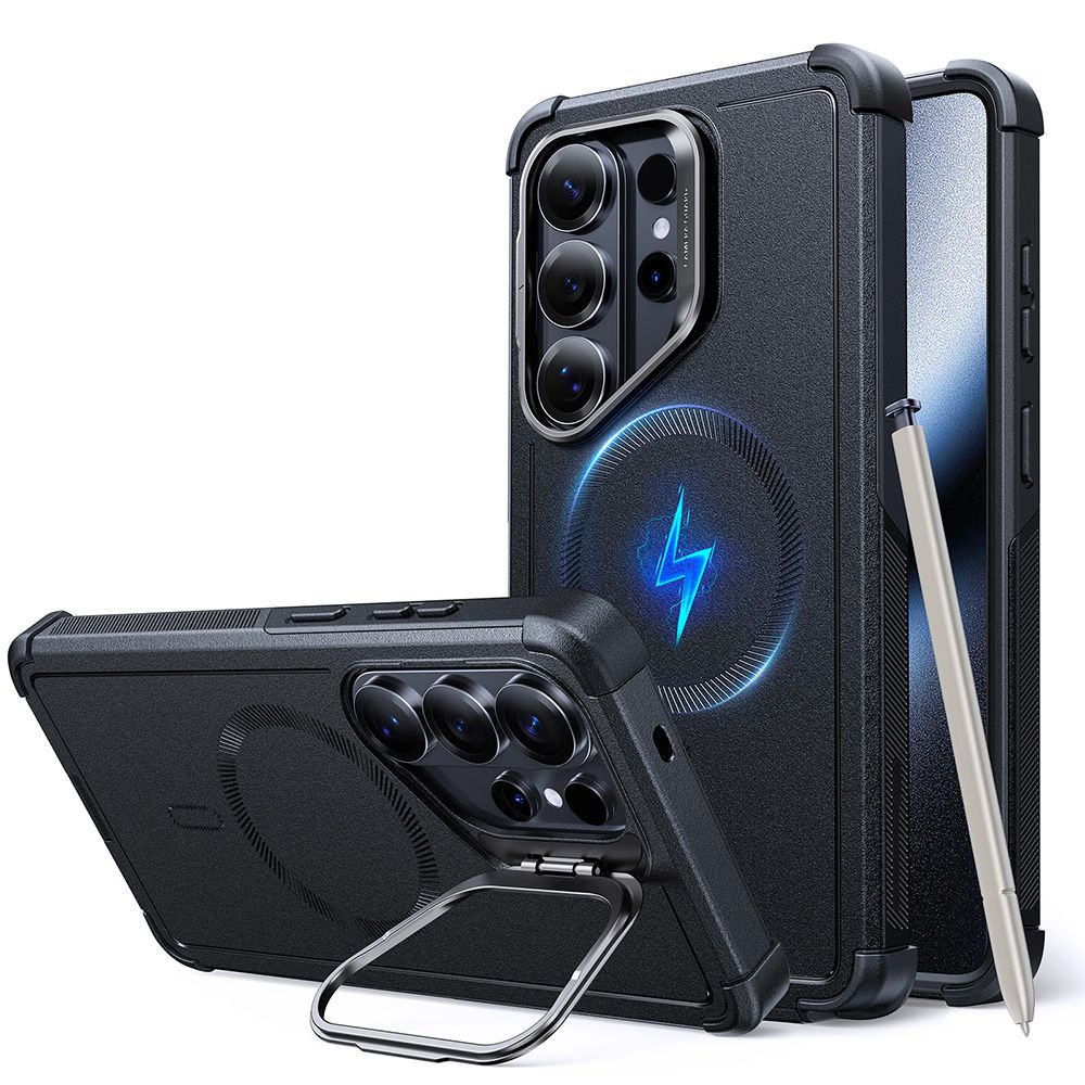 ESR ESR Samsung Galaxy S26 Ultra Skal MagSafe CyberTough Kickstand Svart