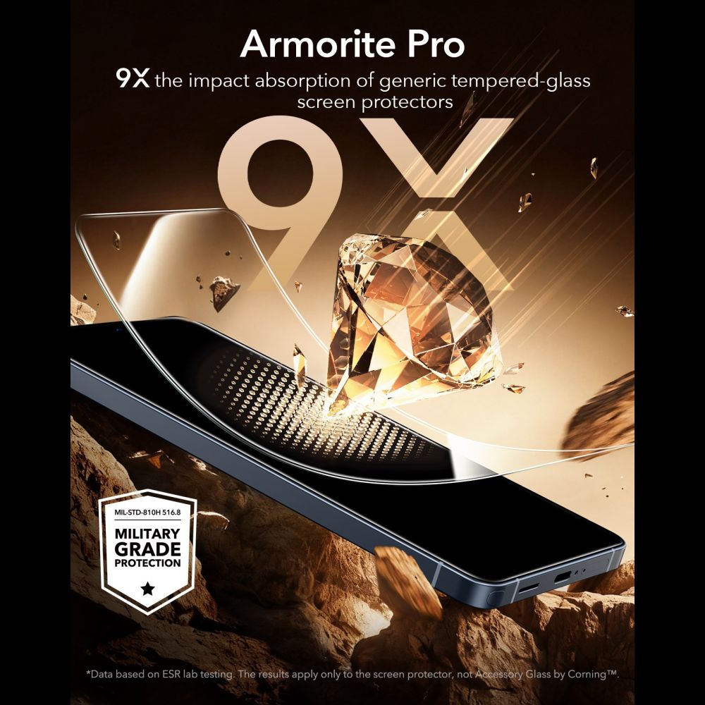 ESR ESR Galaxy S26 Ultra Skärmskydd UltraFit Armorite Pro Härdat Glas