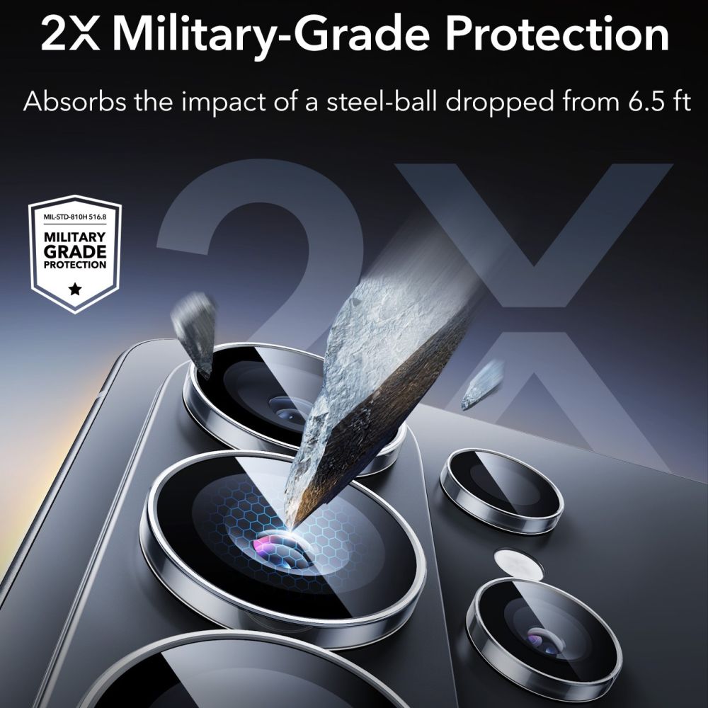 ESR ESR Samsung Galaxy S26 Ultra Linsskydd Armorite Transparent