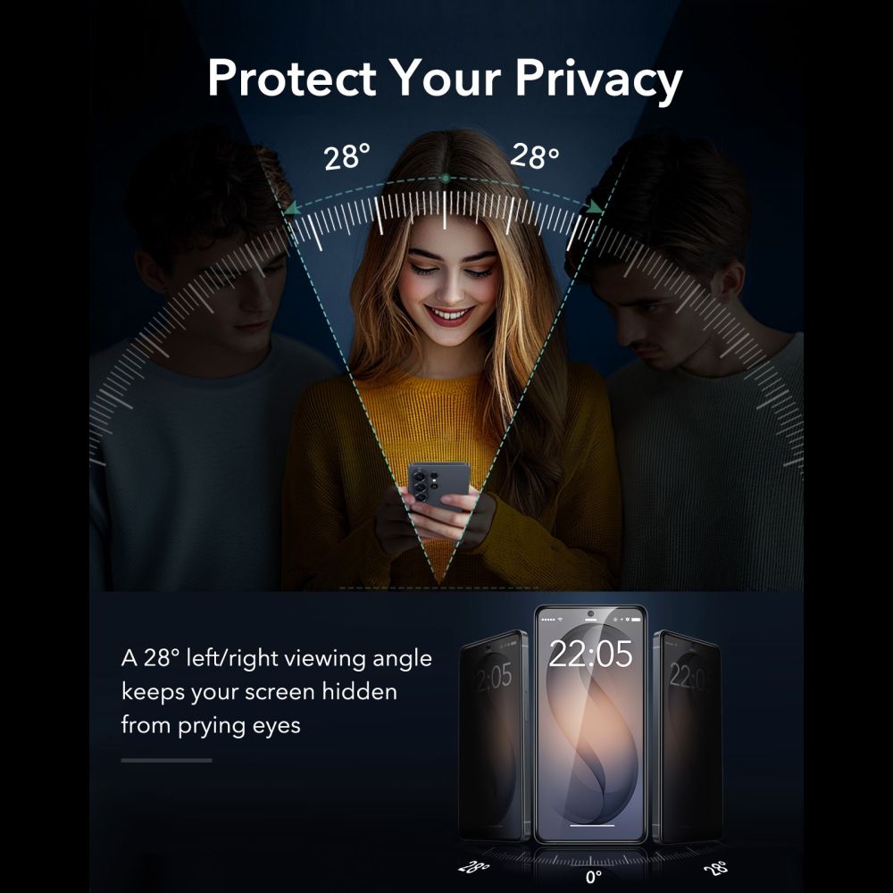ESR ESR Galaxy S26 Ultra Skärmskydd UltraFit Armorite Pro Härdat Privacy