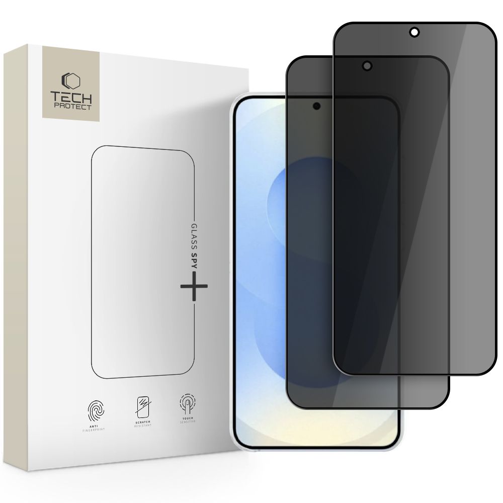 Tech-Protect Tech-Protect Galaxy S26 Plus 2-PACK Skärmskydd GlassSpy+