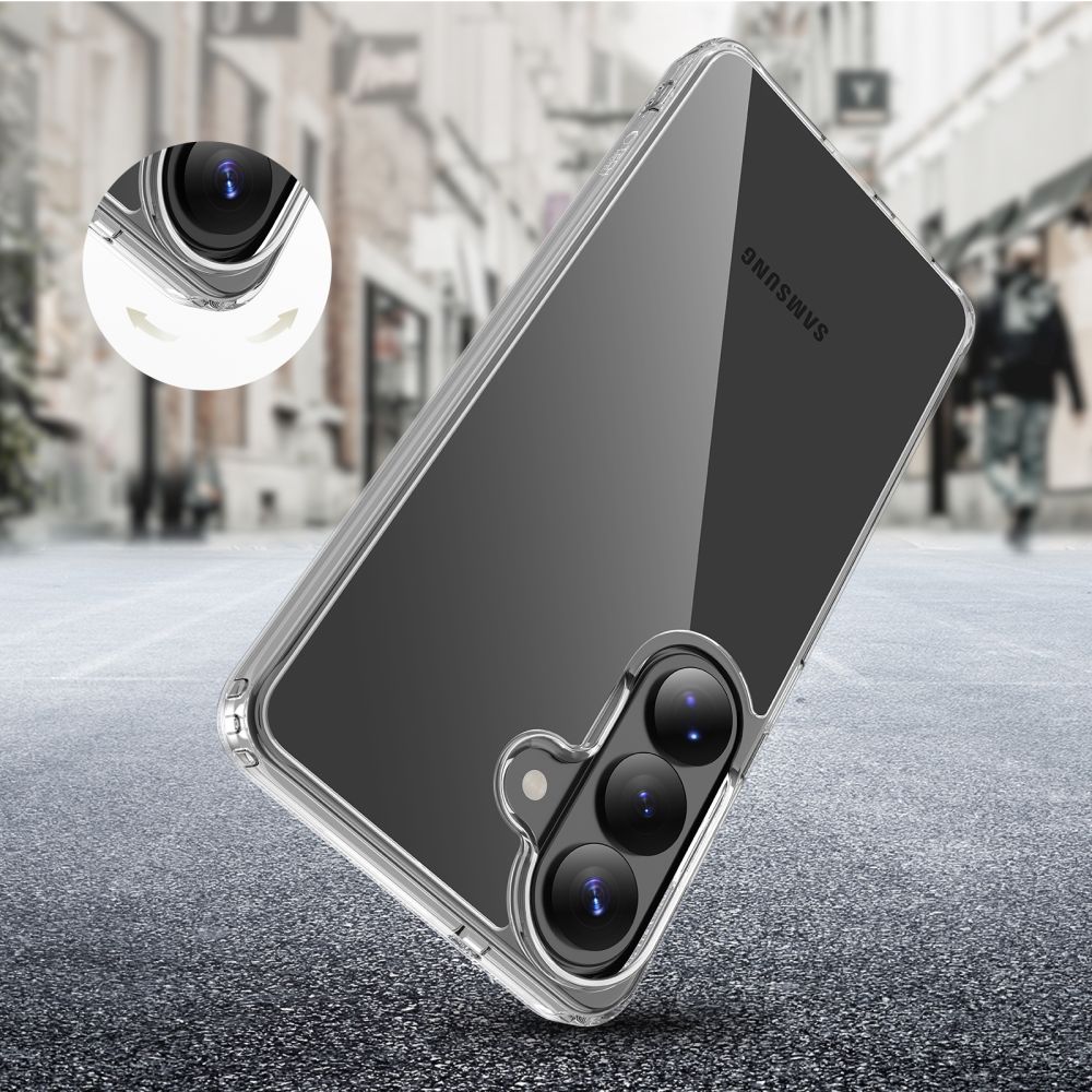Tech-Protect Tech-Protect Galaxy S26 Plus Skal FlexAir Hybrid Transparent