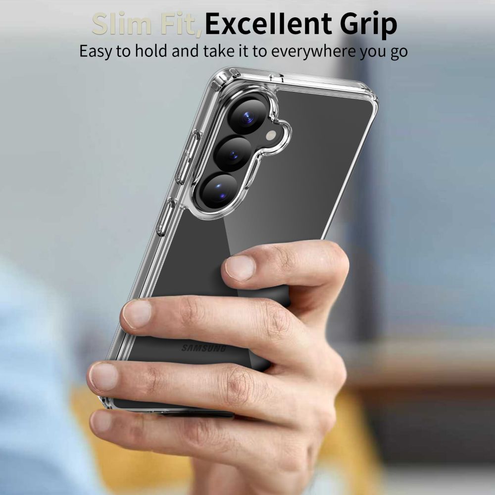 Tech-Protect Tech-Protect Galaxy S26 Plus Skal FlexAir Hybrid Transparent