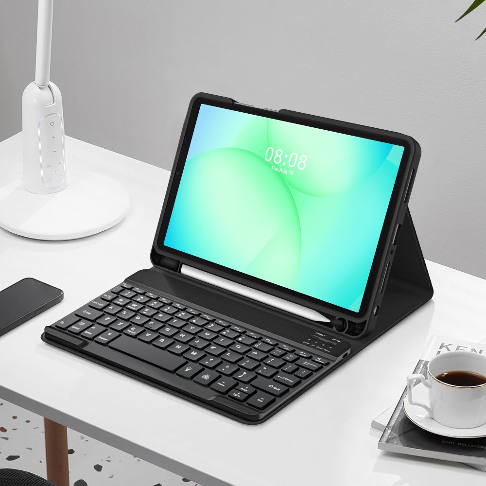Tech-Protect Tech-Protect Galaxy Tab A11 Plus/A9 Plus Fodral SC Tangentbord Svart