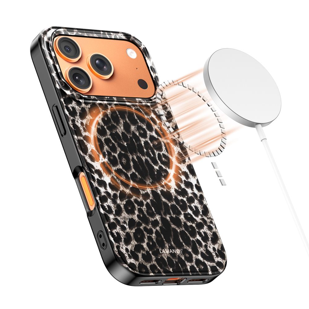 Tech-Protect Tech-Protect iPhone 17 Pro Max Skal MagSafe Lamano Leopard