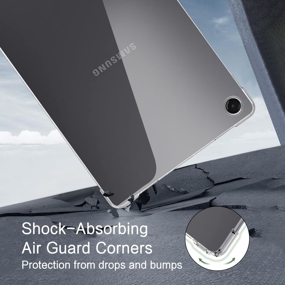 Tech-Protect Tech-Protect Galaxy Tab A11 Plus /A9 Plus Skal FlexAir Transparent