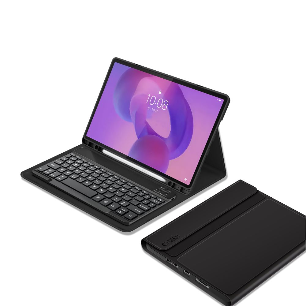 Tech-Protect Tech-Protect Lenovo Idea Tab Plus Fodral SC Tangentbord Svart