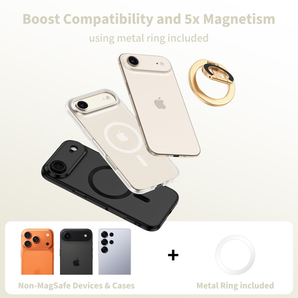 Tech-Protect Tech-Protect Magnetisk MagSafe Ringhållare Lamano Guld