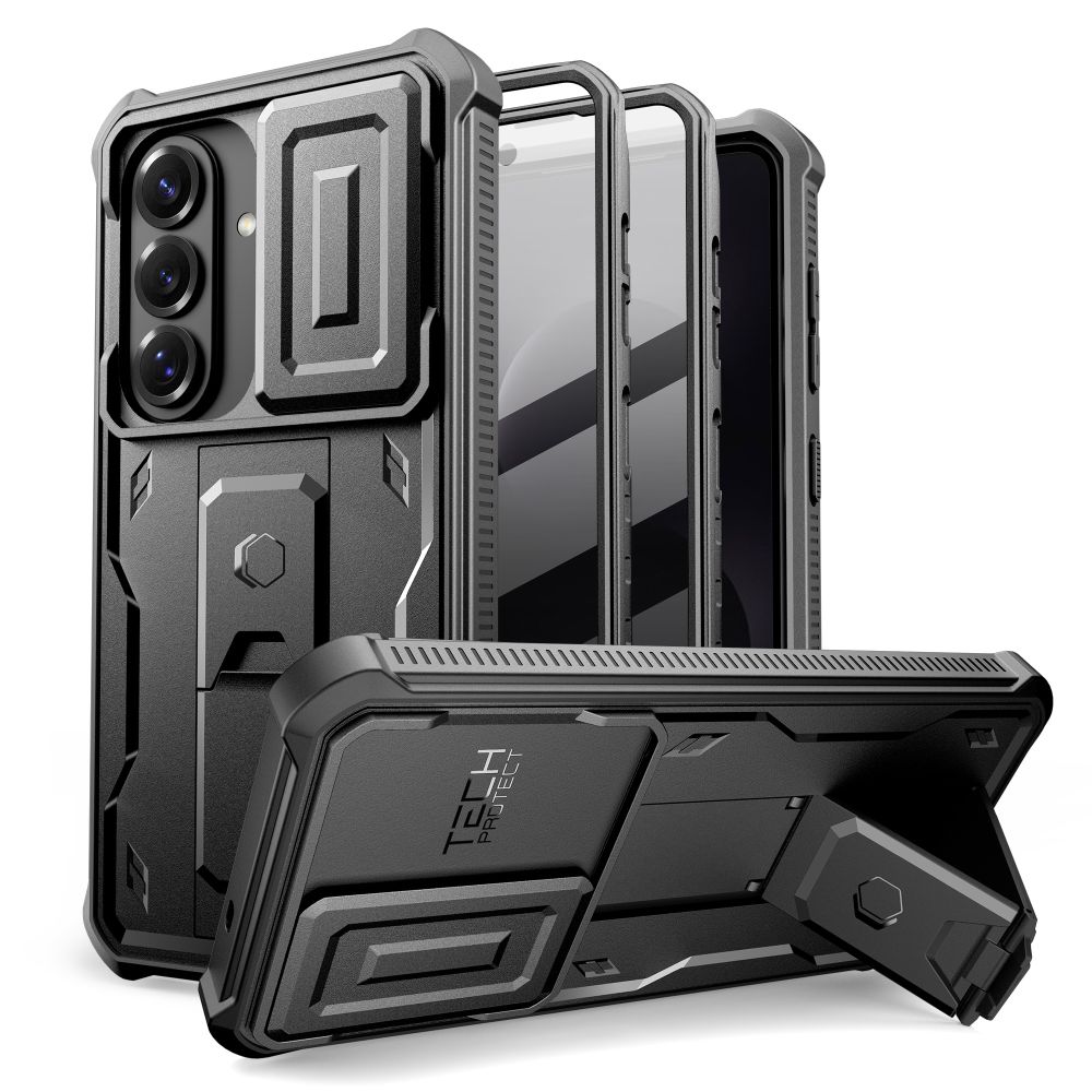 Tech-Protect Tech-Protect Samsung Galaxy S26 2-SET Skal Kevlar Cam+ Svart