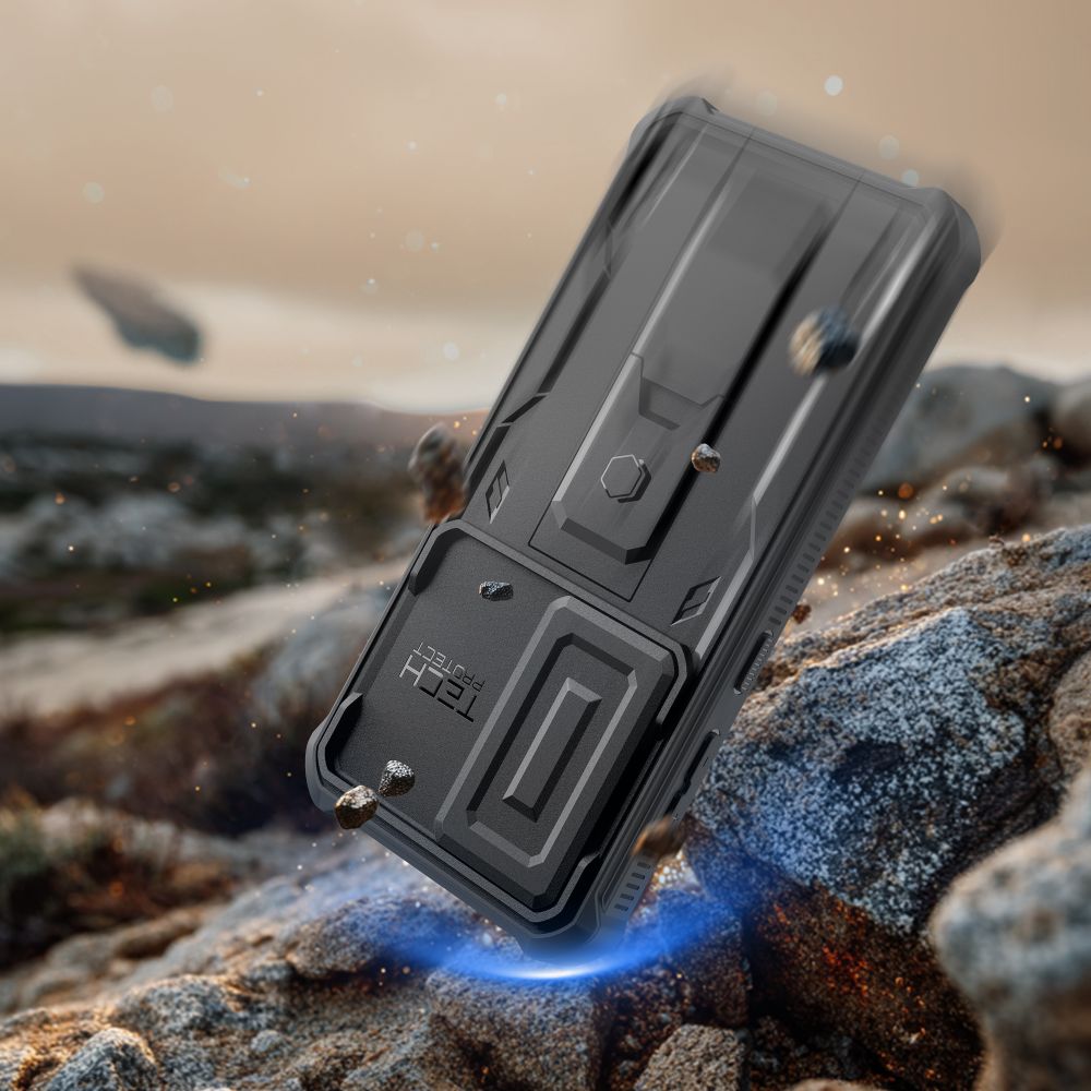 Tech-Protect Tech-Protect Samsung Galaxy S26 2-SET Skal Kevlar Cam+ Svart