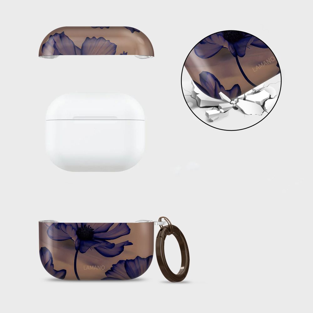 Tech-Protect Tech-Protect AirPods Pro 2 / 1 Skal Lamano Velvet Night