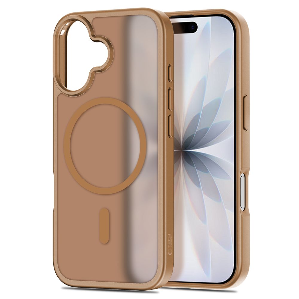 Tech-Protect Tech-Protect iPhone 17 Skal MagSafe BasicMag Matte Brown