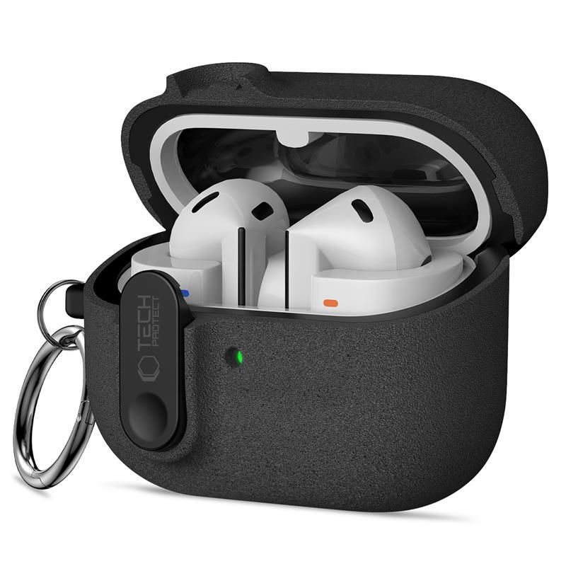 Tech-Protect Tech-Protect Galaxy Buds 3/3 Pro/3 FE Skal Slim Hook Svart