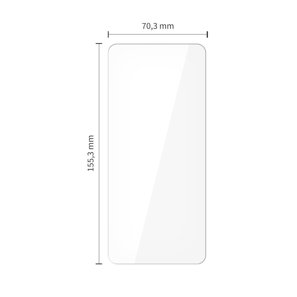 Tech-Protect T-P Motorola Edge 60/60 Pro/60 Fusion 2-PACK Skärmskydd HydroFlex+