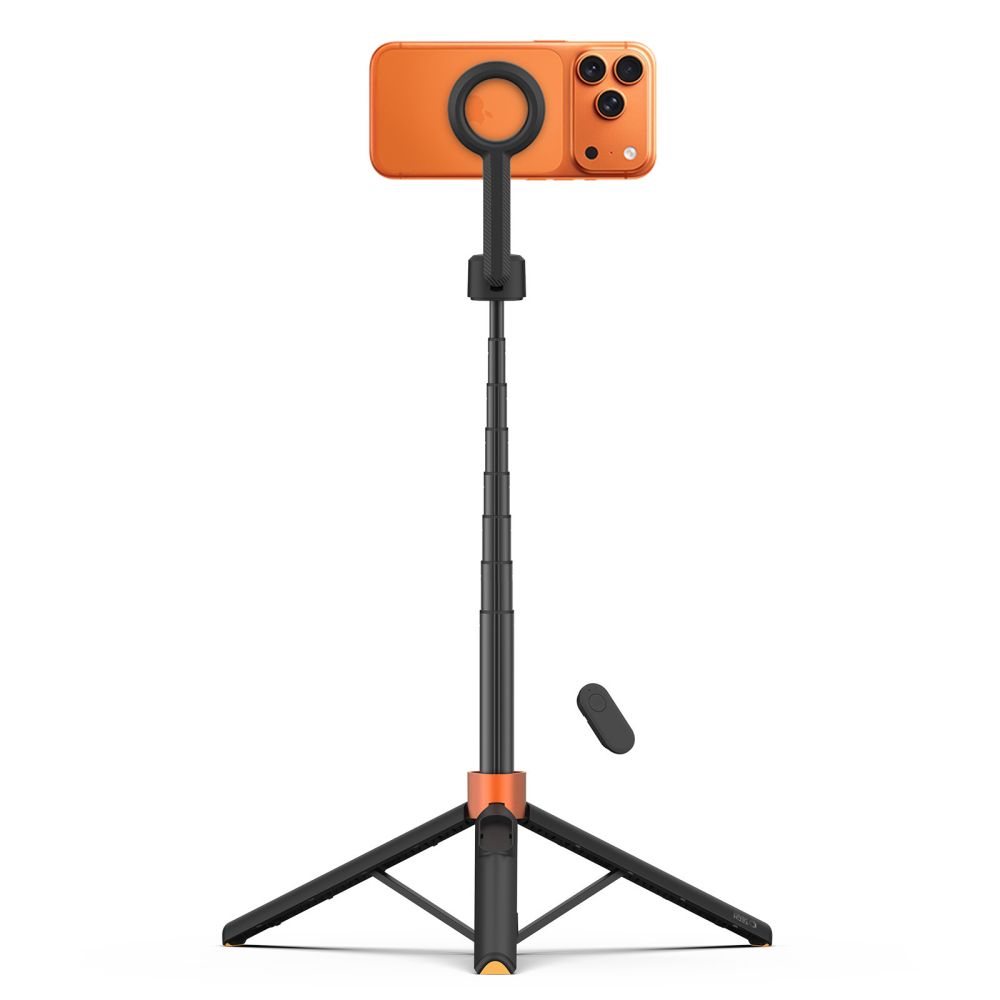 Tech-Protect Tech-Protect 152 cm Bluetooth MagSafe Selfiestick Tripod Svart
