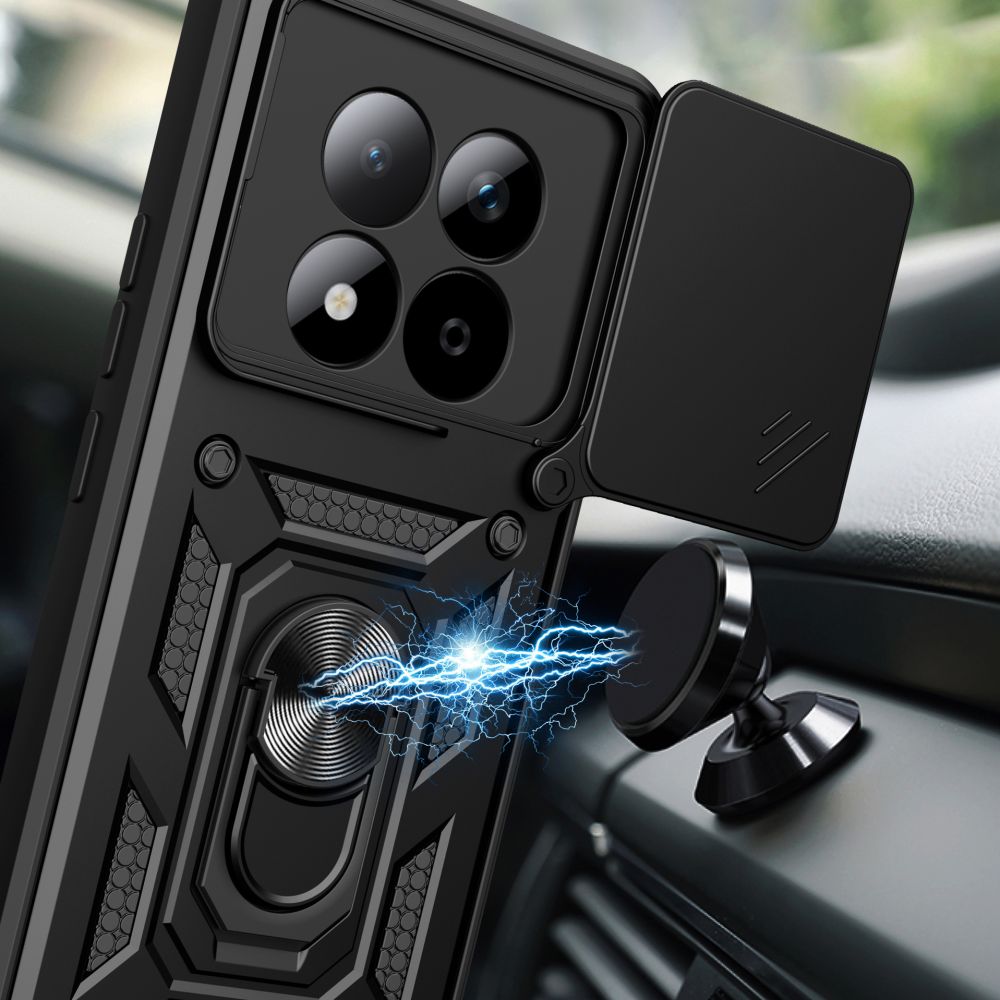 Tech-Protect Tech-Protect Xiaomi Redmi Note 15 Pro Plus Skal CamShield Pro Svart