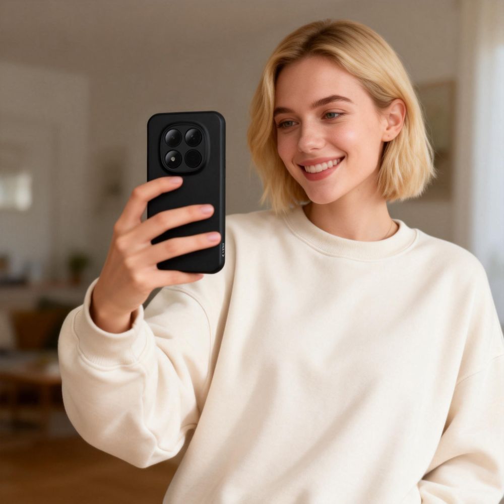 Tech-Protect Tech-Protect Xiaomi Redmi Note 15 Pro 5G Skal Icon Svart