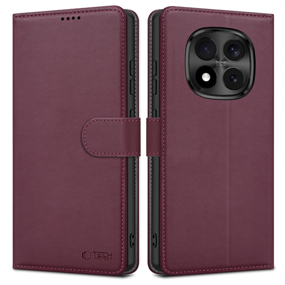 Tech-Protect Tech-Protect Xiaomi Redmi Note 15 Pro 5G Fodral Läder Mulberry