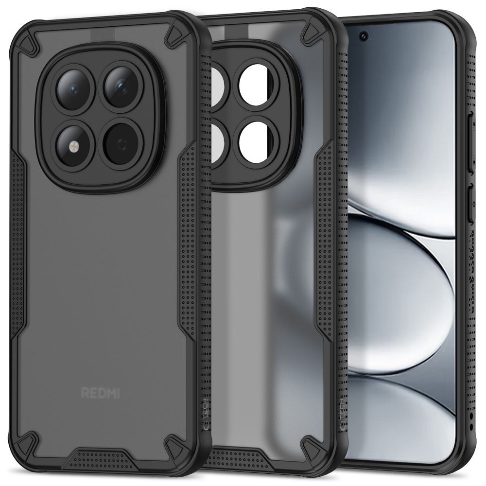 Tech-Protect Tech-Protect Xiaomi Redmi Note 15 Pro 5G Skal Rugged Shield Svart