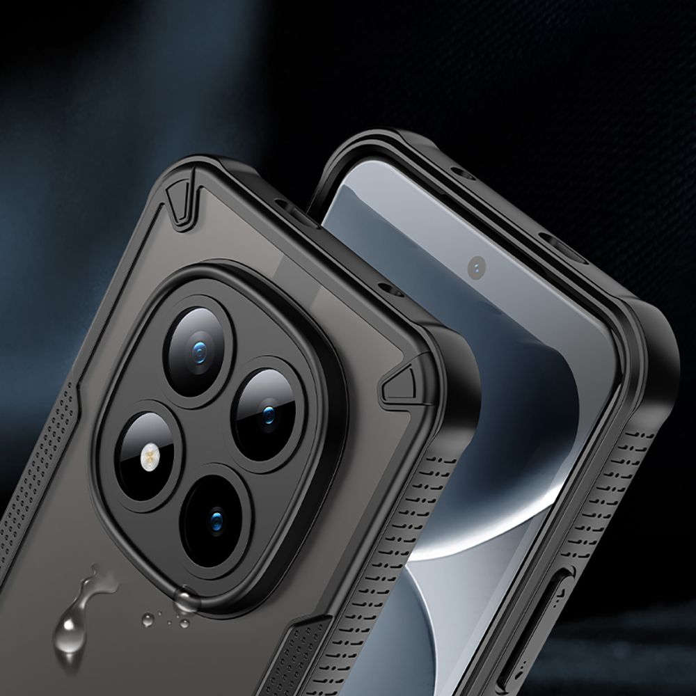 Tech-Protect Tech-Protect Xiaomi Redmi Note 15 Pro Plus Skal Rugged Shield Svart