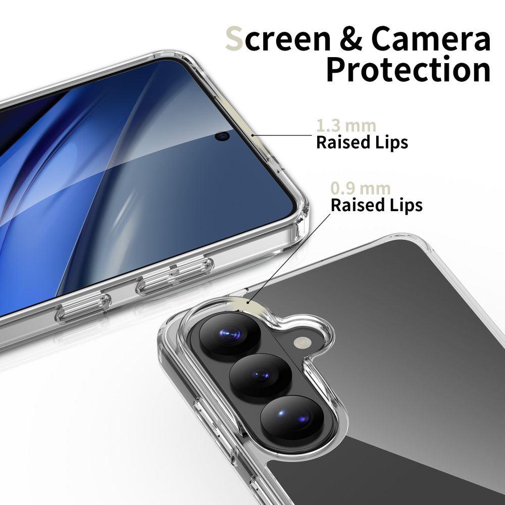 Tech-Protect Tech-Protect Galaxy S26 Skal FlexAir Hybrid Transparent