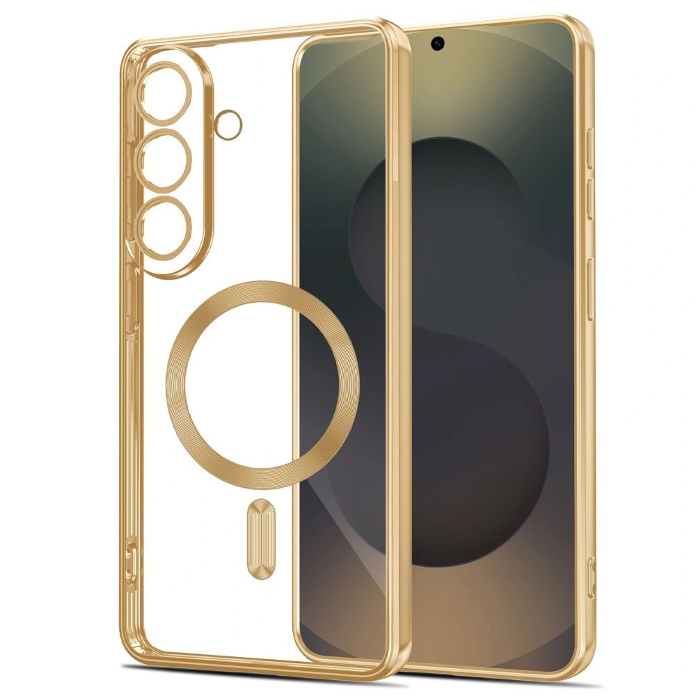 Tech-Protect Tech-Protect Galaxy S26 Skal MagSafe MagFlex Shiny Gold