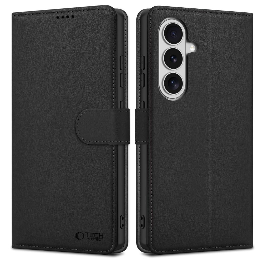 Tech-Protect Tech-Protect Samsung Galaxy S26 Fodral Läder Svart