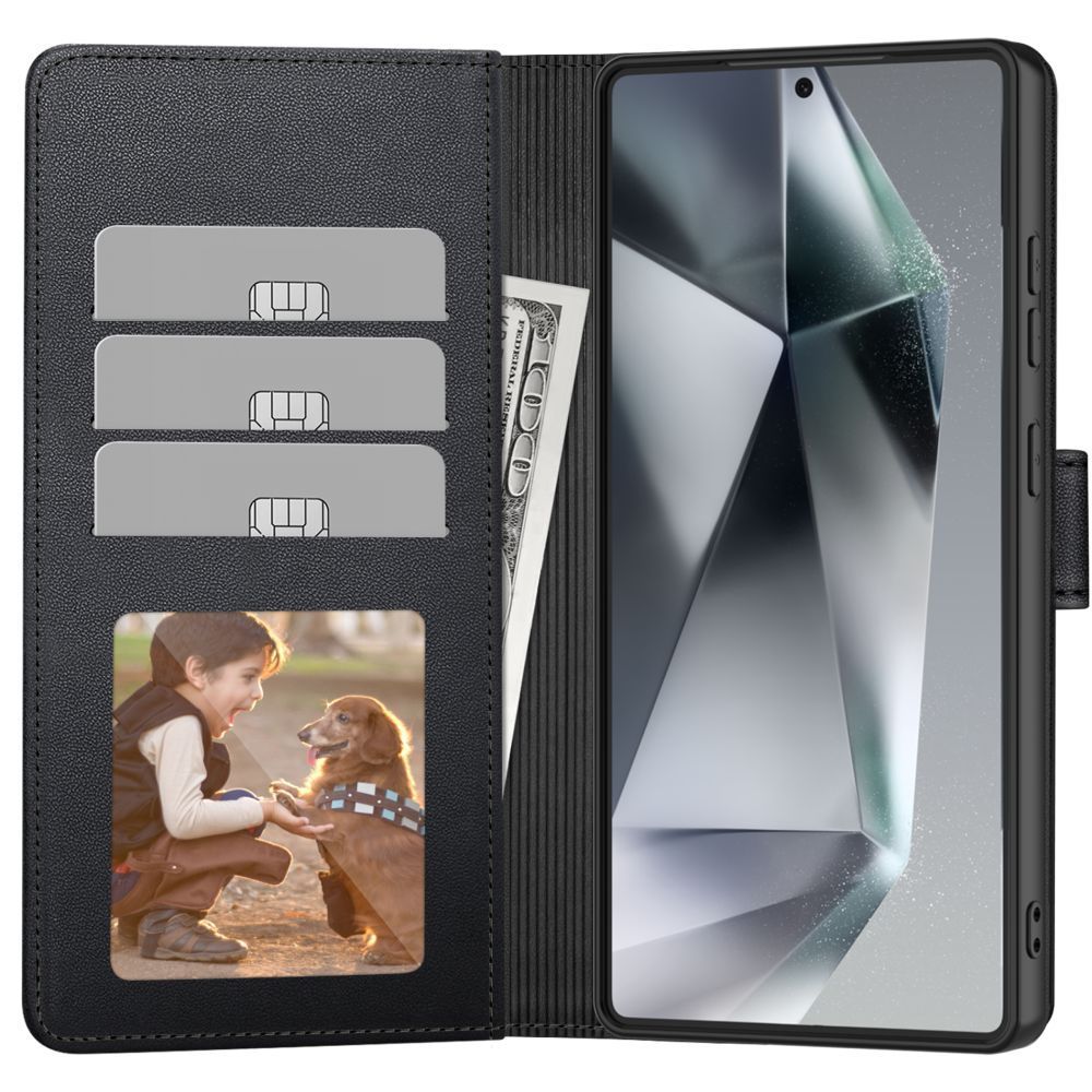 Tech-Protect Tech-Protect Samsung Galaxy S26 Plus Fodral Läder Svart