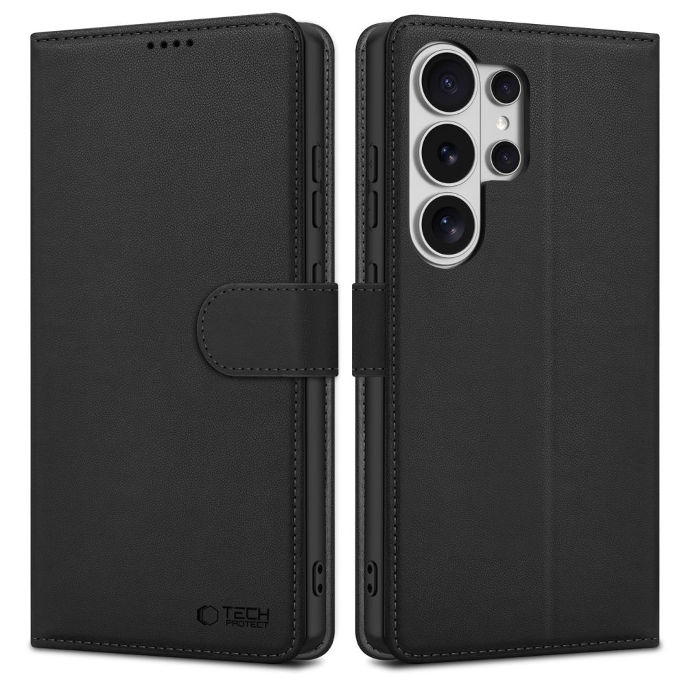Tech-Protect Tech-Protect Samsung Galaxy S26 Ultra Fodral Läder Svart