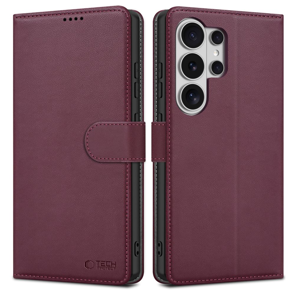 Tech-Protect Tech-Protect Galaxy S26 Ultra Fodral Läder Mulberry