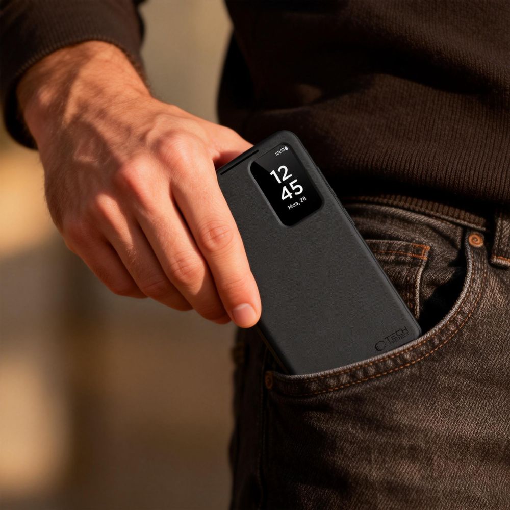 Tech-Protect Tech-Protect Galaxy S26 Plus Fodral Smart Wallet Svart