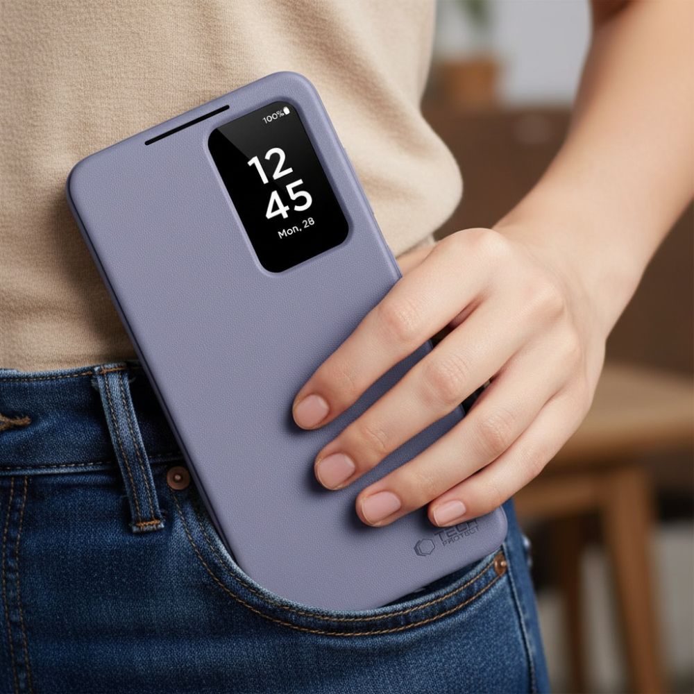 Tech-Protect Tech-Protect Samsung Galaxy S26 Fodral Smart Wallet Lila