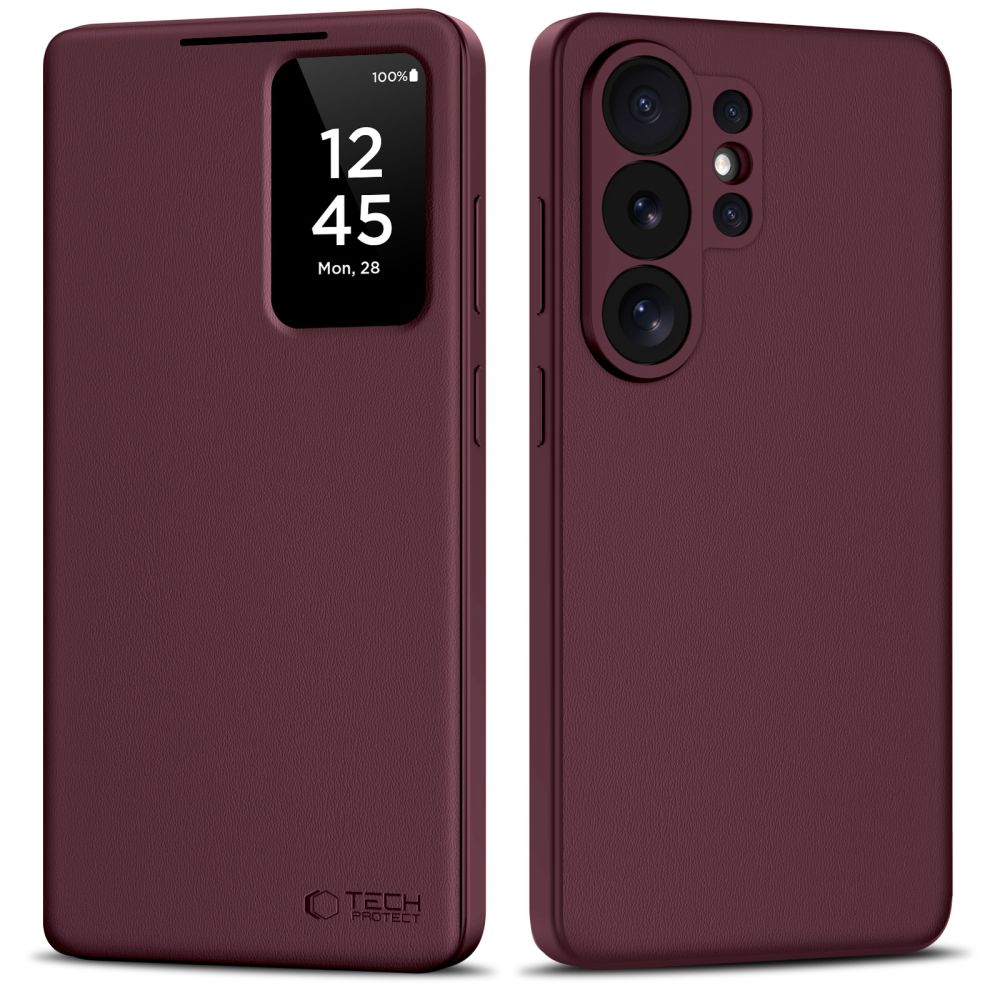 Tech-Protect Tech-Protect Galaxy S26 Ultra Fodral Smart Wallet Mulberry