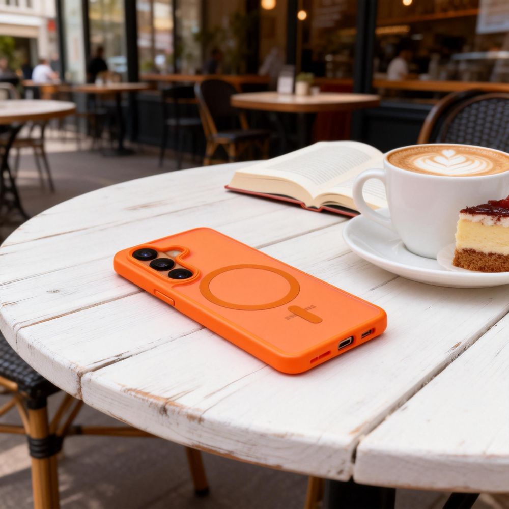 Tech-Protect Tech-Protect Galaxy S26 Skal MagSafe MagMat Orange
