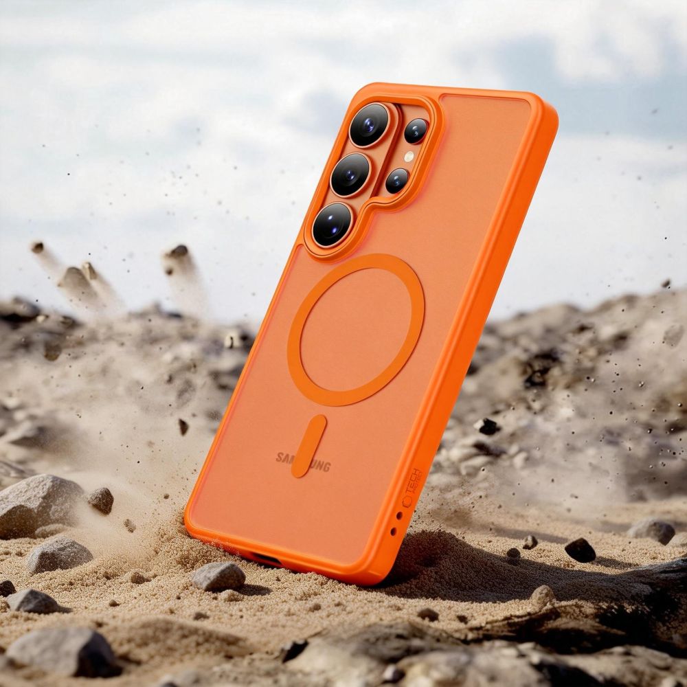 Tech-Protect Tech-Protect Galaxy S26 Ultra Skal MagSafe MagMat Orange