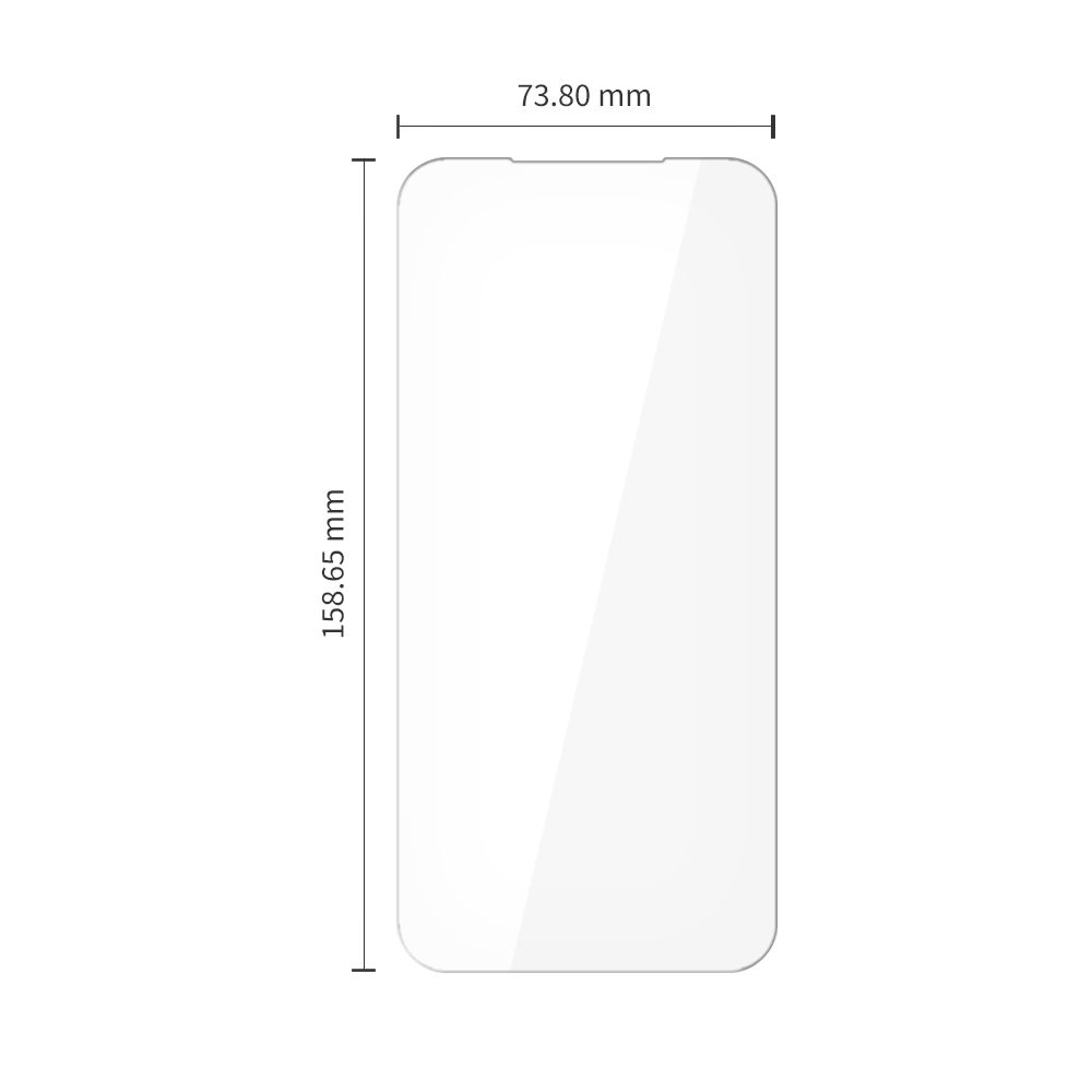 Tech-Protect Tech-Protect Galaxy A57/A37 2-PACK Skärmskydd GlassFit+ Transpanret