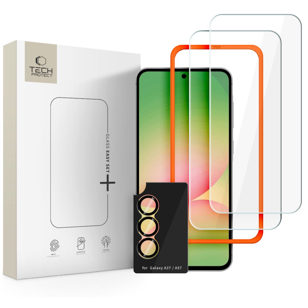Tech-Protect Tech-Protect Galaxy A57 5G 3-PACK Skärmskydd / Linsskydd