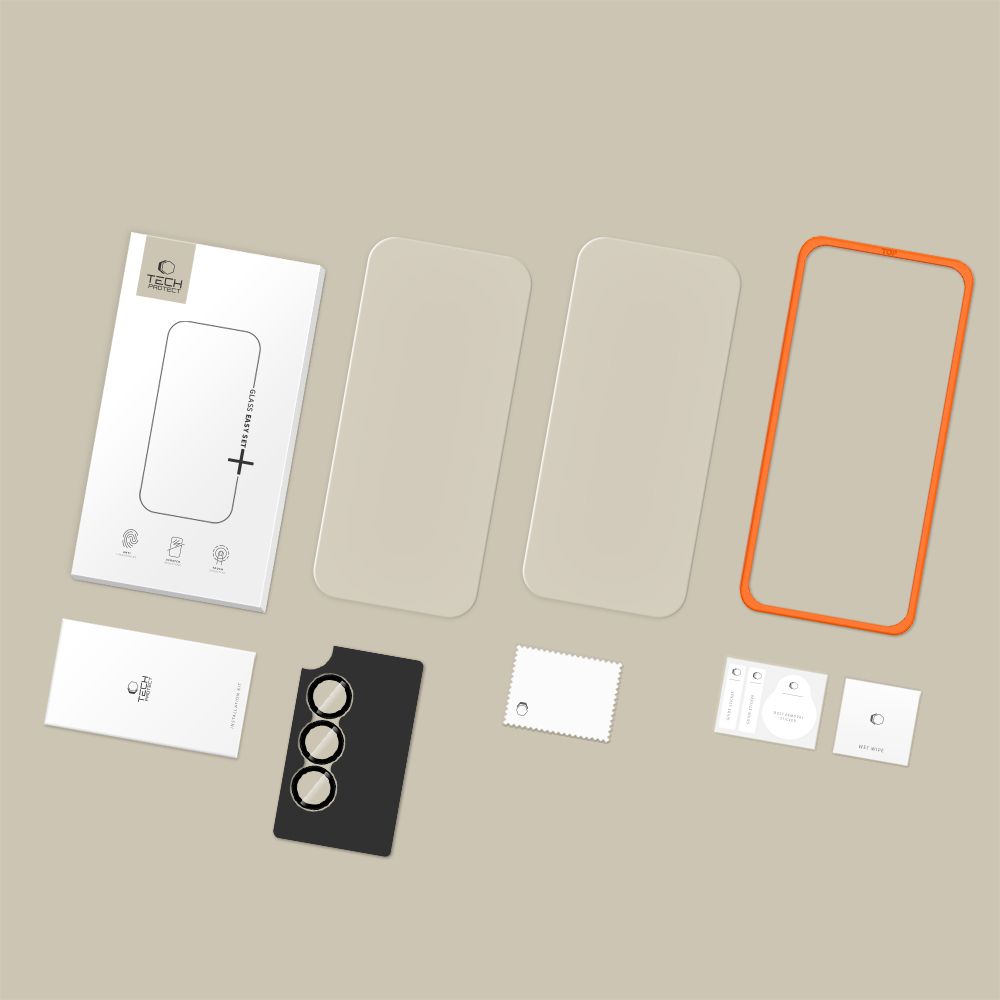 Tech-Protect Tech-Protect Galaxy A57 5G 3-PACK Skärmskydd / Linsskydd