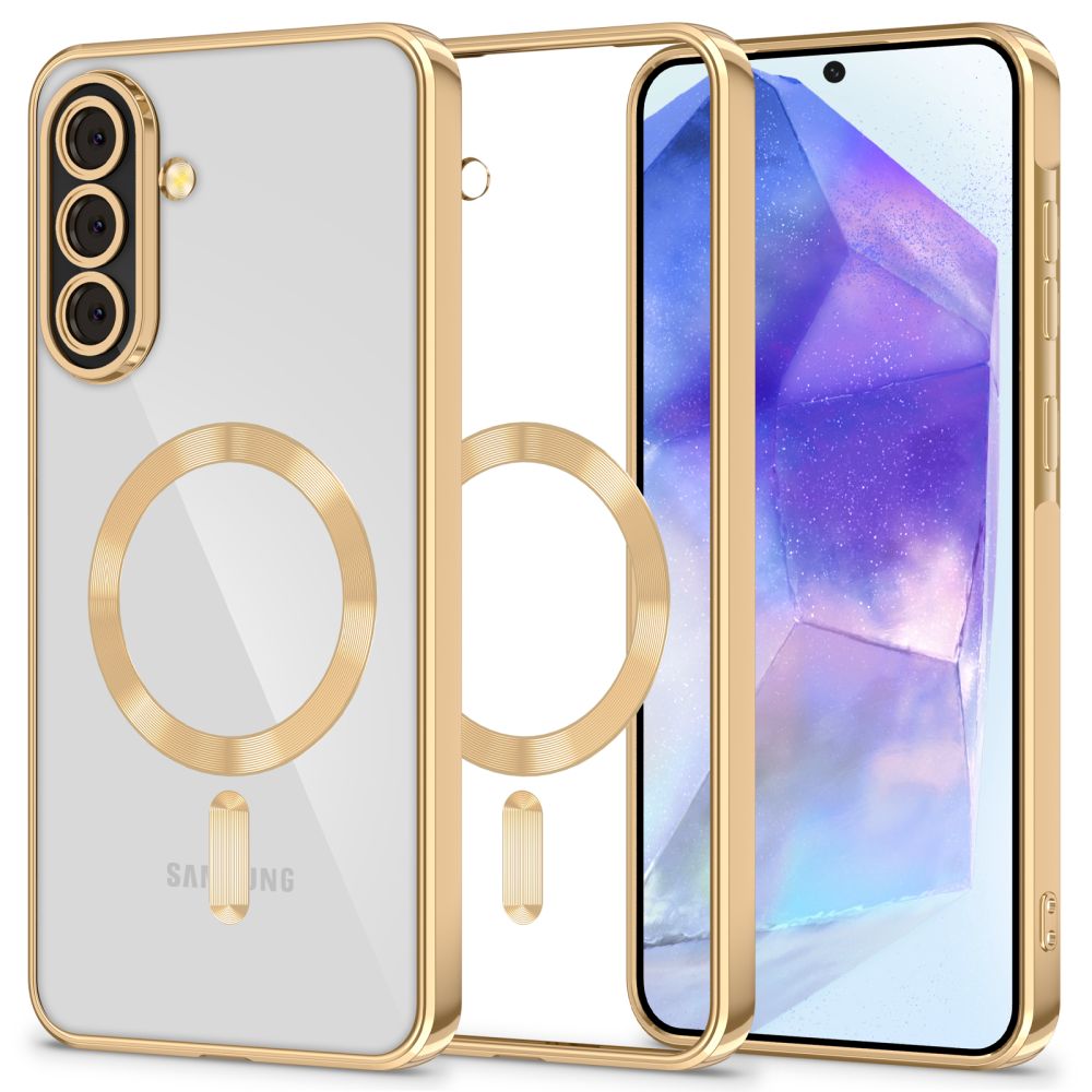 Tech-Protect Tech-Protect Galaxy A57 5G Skal MagSafe MagFlex Shiny Gold