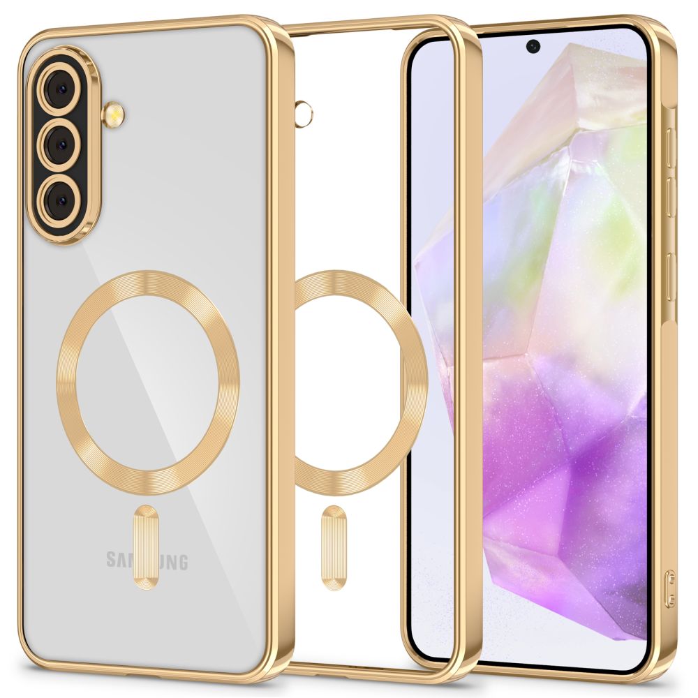 Tech-Protect Tech-Protect Galaxy A37 5G Skal MagSafe MagFlex Shiny Gold