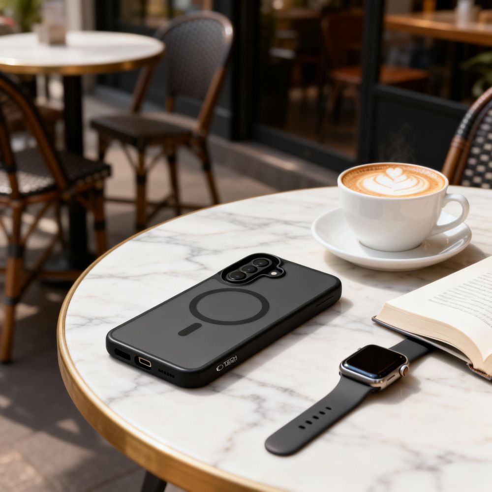 Tech-Protect Tech-Protect Galaxy A37 / A36 / A56 Skal MagSafe MagMat Svart