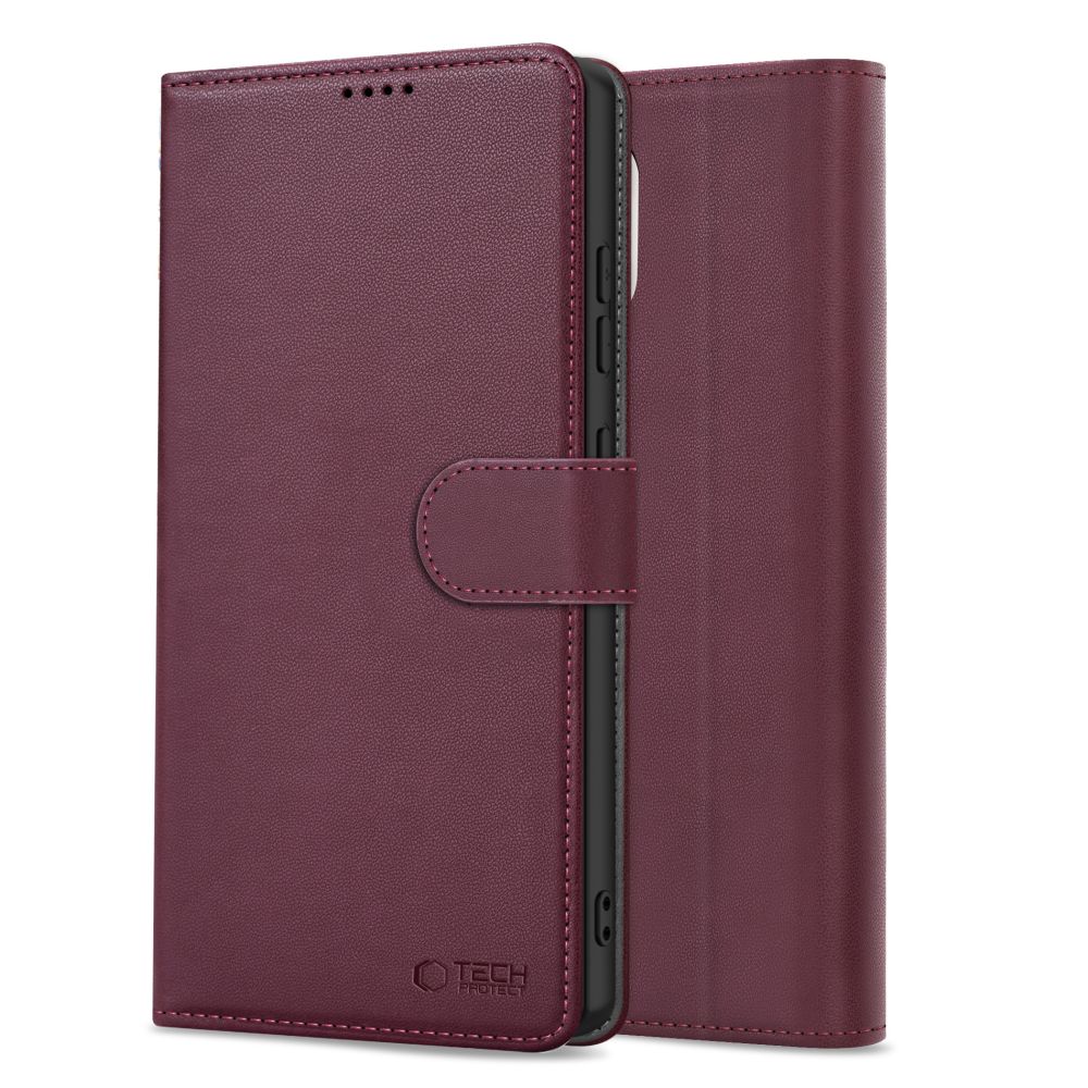 Tech-Protect Tech-Protect Galaxy A37 / A36 / A56 Fodral Läder Mulberry