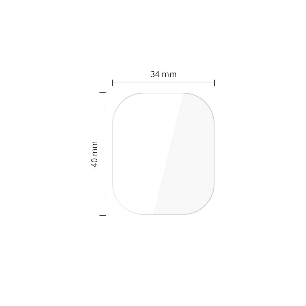 Tech-Protect Tech-Protect Apple Watch 44 mm 2-PACK Skärmsskydd HydroFlex+