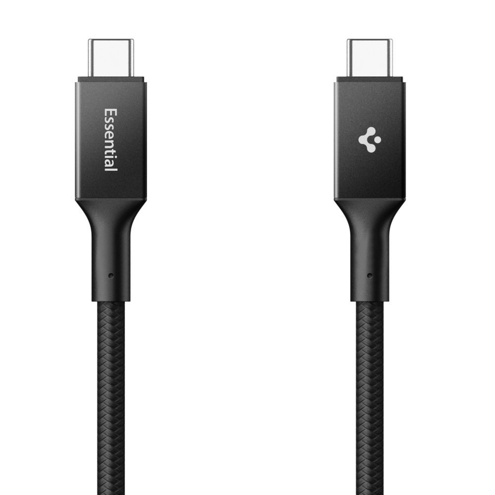 Spigen Spigen 1m 100W USB-C - USB-C Kabel Essential Svart