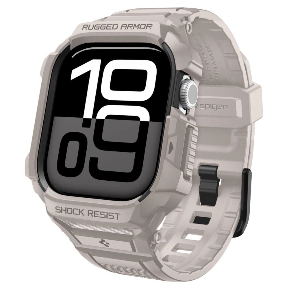 Spigen Spigen Apple Watch 11/10 46 mm Skal/Armband Rugged Armor 'Pro'