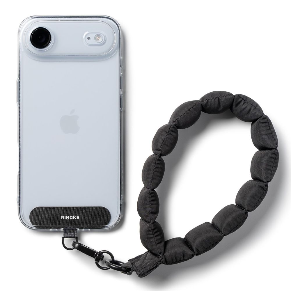 Ringke Ringke Handledsrem Holder & Puffer Hand Strap Svart