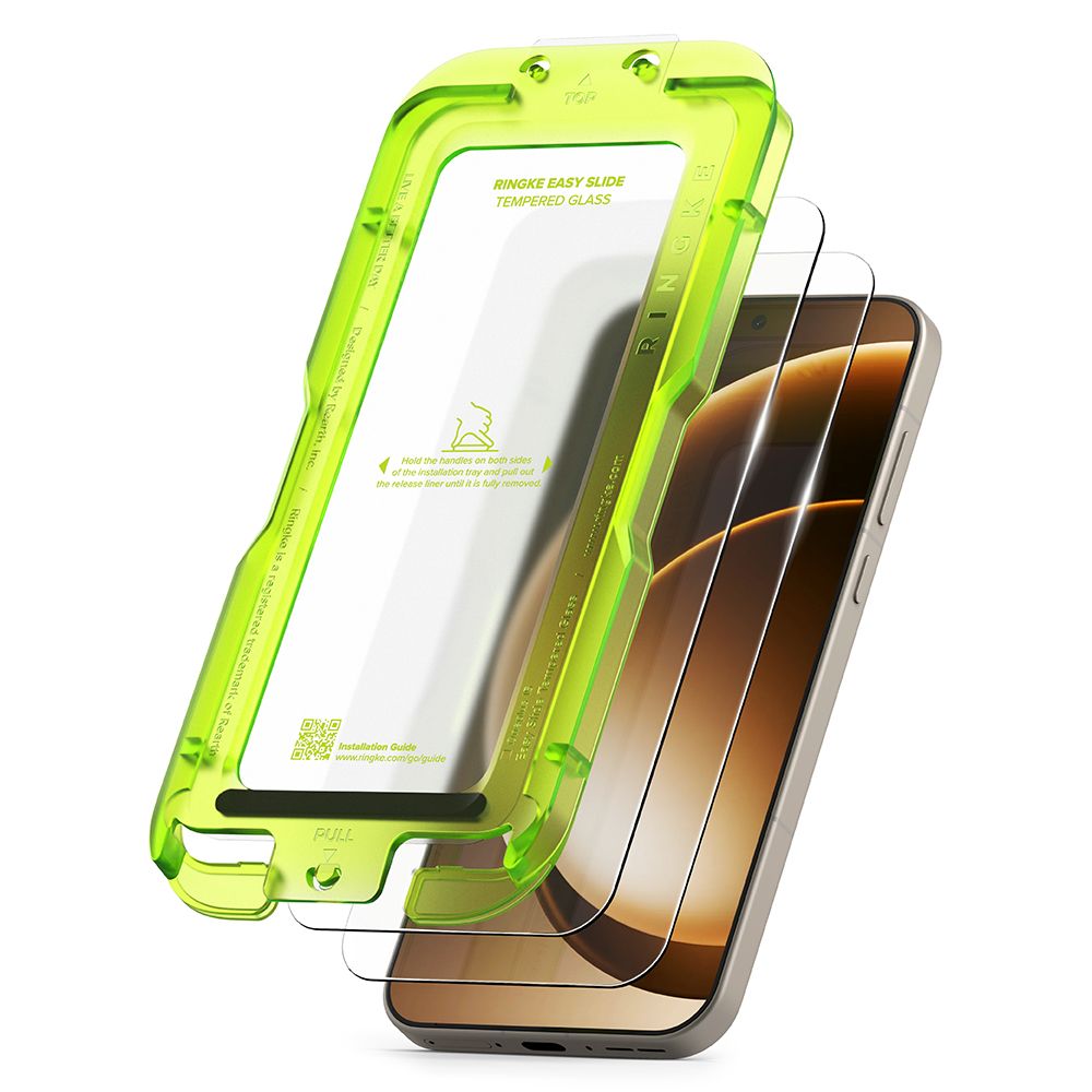 Ringke Ringke OnePlus 15 2-PACK Easy Slide Skärmskydd Härdat Glas